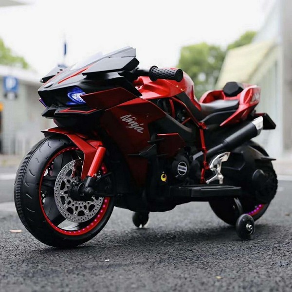 Продукт Акумулаторен мотор Ninja Duo 12V с 2 меки гуми и кожена седалка - 0 - BG Hlapeta